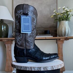 Lucchese Burke - Black - 9D
